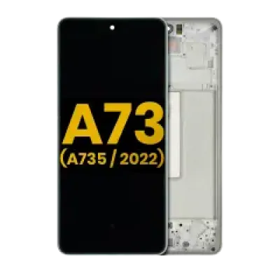 Дисплейний модуль (OLED) з рамкою для Samsung Galaxy A73 (A735 / 2022) (Refurbished) (м'ята)