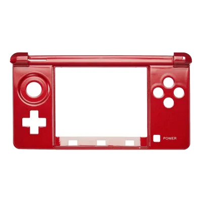 Mid-Frame Housing For Nintendo 3DS (Red)