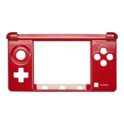 Корпус середньої рамки для Nintendo 3DS (червоний)