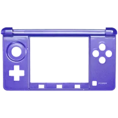 Корпус середньої рамки для Nintendo 3DS (фіолетовий)
