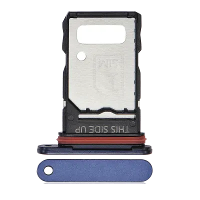 Лоток SIM (дві щілини) для Motorola Moto G200 5G (XT2175 / 2022) (Stellar Blue)