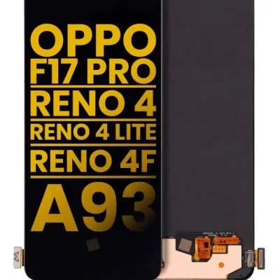 Дисплейний модуль (OLED) без рамки для OPPO F17 Pro / Reno 4 / Reno 4 Lite / Reno 4F / A93 (Refurbished) (усі кольори)