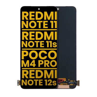 OLED Assembly Without Frame For Xiaomi Redmi Note 11 / Redmi Note 11S 4G / Xiaomi Poco M4 Pro 4G / Redmi Note 12S (Refurbished) (All Colors)