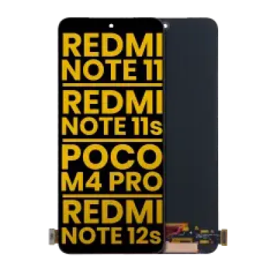 Дисплейний модуль OLED без рамки для Xiaomi Redmi Note 11 / Redmi Note 11S 4G / Xiaomi Poco M4 Pro 4G / Redmi Note 12S (Refurbished) (All Colors)