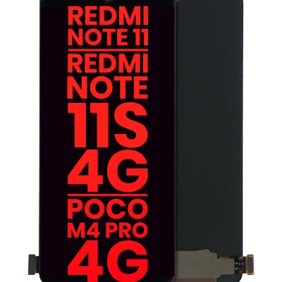 Дисплейний модуль OLED без рамки для Xiaomi Redmi Note 11 / Redmi Note 11S 4G / Xiaomi Poco M4 Pro 4G (Aftermarket Plus) (All Colors)