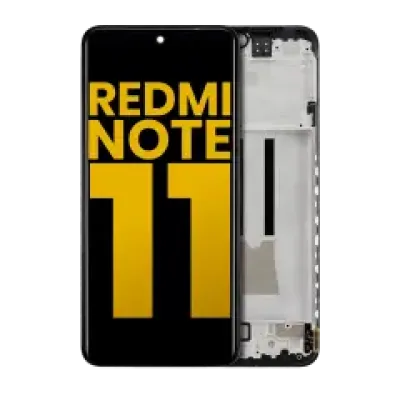 Дисплейний модуль OLED з рамкою для Xiaomi Redmi Note 11 (Refurbished) (All Colors)