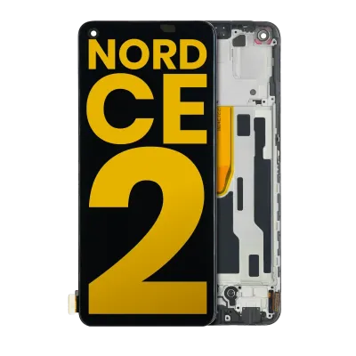 OLED Assembly With Frame For OnePlus Nord CE 2 5G (Refurbished) (All Colors)