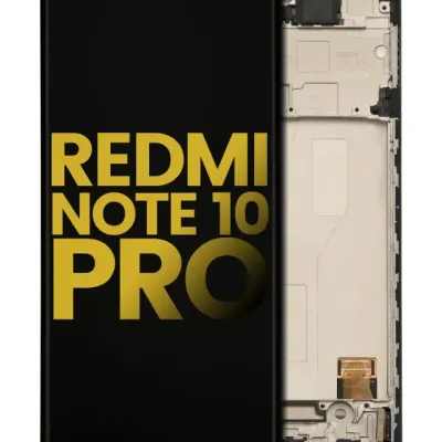 OLED Assembly With Frame For Xiaomi Redmi Note 10 Pro / Redmi Note 10 Pro Max (Refurbished) (All Colors)