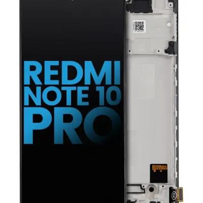 Дисплейний модуль (LCD) з рамкою для Xiaomi Redmi Note 10 Pro / Redmi Note 10 Pro Max (Aftermarket: Incell) (усі кольори)
