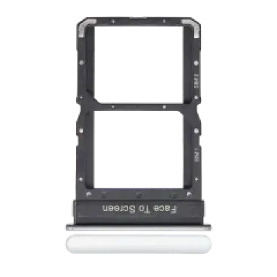 Лоток SIM (подвійний) для Xiaomi Poco X3 GT (Cloud White)
