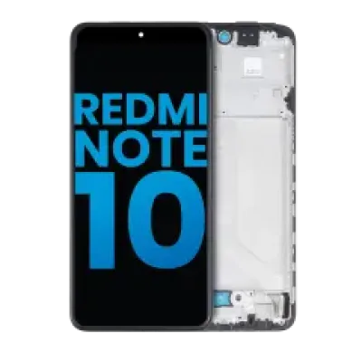 Дисплейний модуль (LCD) з рамкою для Xiaomi Redmi Note 10 4G / Redmi Note 10S (Aftermarket: Incell) (усі кольори)