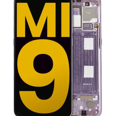 OLED Assembly With Frame For Xiaomi Mi 9 (Refurbished) (Lavender Violet)