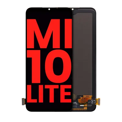 Дисплейний модуль (LCD) без рамки для Xiaomi Mi 10 Lite 4G / 5G (Aftermarket Plus) (всі кольори)