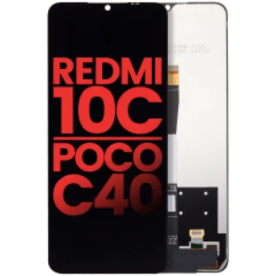 Дисплейний модуль (LCD) без рамки для Xiaomi Redmi 10C / Redmi 10 power / Poco C40 (Aftermarket Plus) (всі кольори)