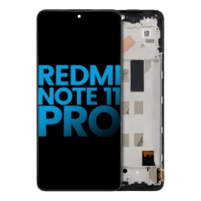 Дисплейний модуль (LCD) з рамкою для Xiaomi Redmi Note 11 Pro / Note 11 Pro 5G / Xiaomi Poco X4 Pro 5G / Redmi Note 11E Pro (Aftermarket: Incell) (всі кольори)