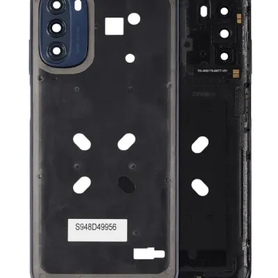 Корпус зі склом камери для Motorola Moto G 5G (XT2213 / 2022) (Moonlight Gray)