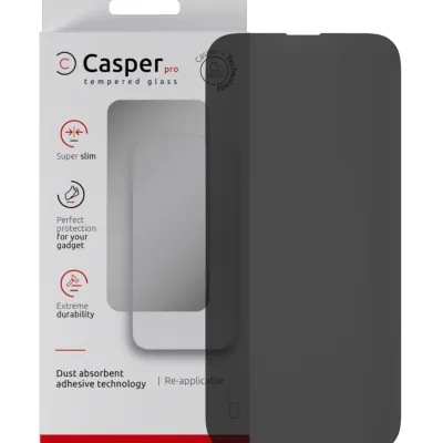 Загартоване скло Casper Pro для iPhone 14 Pro (Retail Packaging) (Privacy)