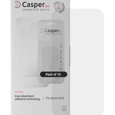 Загартоване скло Casper Pro для iPhone 14 Pro Max (10 шт) (прозоре)