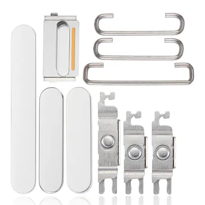 Hard Buttons (Power / Volume / Switch) For iPhone 14 Pro / 14 Pro Max (Silver)