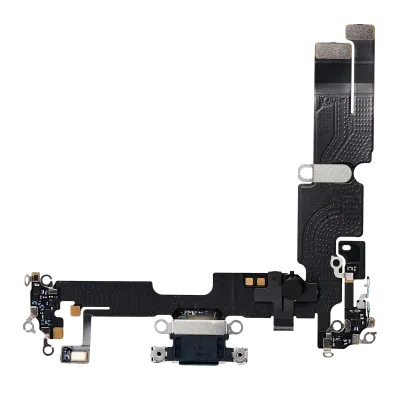 Charging Port Flex Cable For iPhone 14 Plus (Premium) (Midnight)