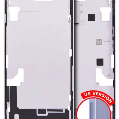 Mid-Frame Housing W/ Small Parts For iPhone 14 (US Version) (Used OEM Pull: Grade A) (Purple)