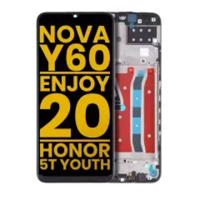 Дисплейний модуль (LCD) з рамкою для Huawei Nova Y60 / Huawei Enjoy 20 5G / Honor Play 5T Youth (Refurbished) (всі кольори)