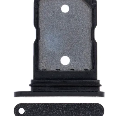 Single Sim Card Tray For Google Pixel 5 (Genuine OEM) (Just Black)