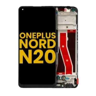 Дисплейний модуль (OLED) з рамкою для OnePlus Nord N20 5G (Refurbished) (всі кольори)