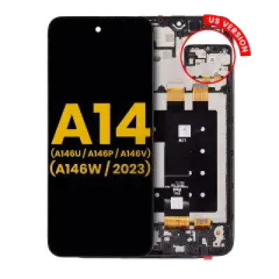 Дисплейний модуль для Samsung Galaxy A14 5G (A146U / A146P / A146V / A146W / 2023) з рамкою (US версія) (Refurbished) (всі кольори)