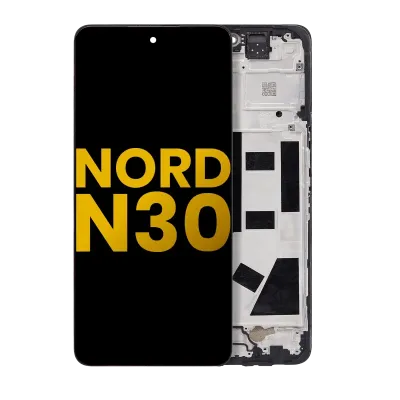 Дисплейний модуль (LCD) з рамкою для OnePlus Nord N30 5G (Refurbished) (всі кольори)