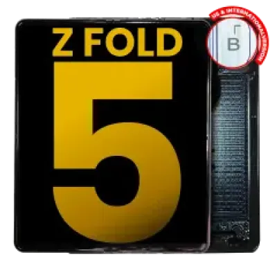 Дисплейний модуль (OLED) внутрішній з рамкою для Samsung Galaxy Z Fold 5 5G (US & International) (Refurbished) (Icy Blue)