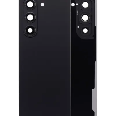 Back Cover Glass With Camera Lens For Samsung Galaxy Z Fold 5 5G (Phantom Black)