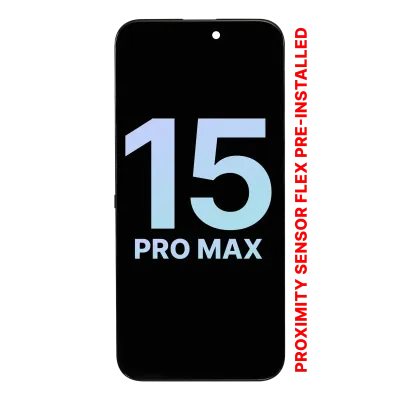 Дисплейний модуль (OLED) з тачскріном наближення для iPhone 15 Pro Max (Service Pack)