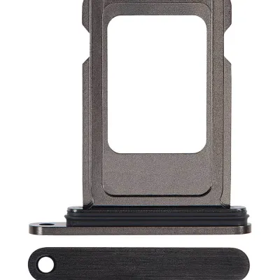 Лоток SIM для iPhone 15 Pro / 15 Pro Max (Black Titanium)