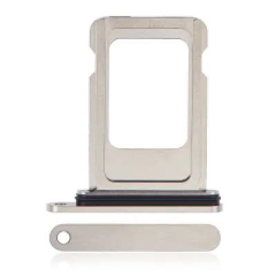Лоток SIM для iPhone 15 Pro / 15 Pro Max (White Titanium)