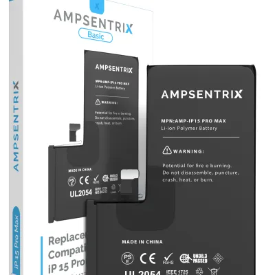 Replacement Battery For iPhone 15 Pro Max (Basic grade)