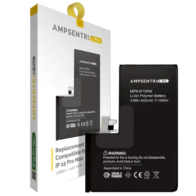 Replacement Battery For iPhone 15 Pro Max (Pro grade)