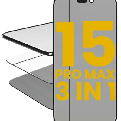 OCA Master 3-in-1 (Glass With OCA Pre-Installed + Polarizer Film) For iPhone 15 Pro Max (2 Pack)
