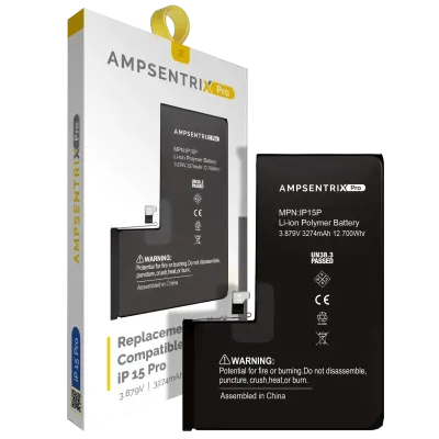 Replacement Battery For iPhone 15 Pro (Pro grade)