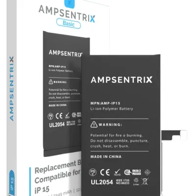 Replacement Battery For iPhone 15 (Basic grade)