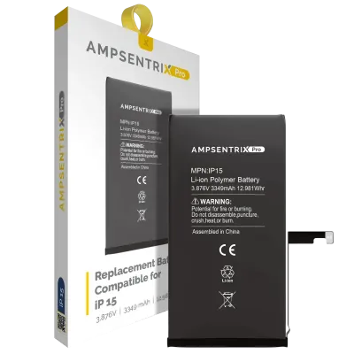 Replacement Battery For iPhone 15 (Pro grade)