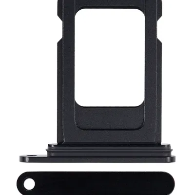 Лоток SIM для iPhone 15 / 15 Plus (чорний)
