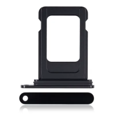 Лоток SIM для iPhone 15 / 15 Plus (чорний)