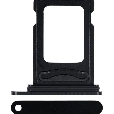 Лоток подвійної SIM для iPhone 15 / 15 Plus (чорний)