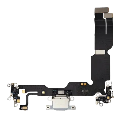 Charging Port Flex Cable For iPhone 15 Plus (Premium) (Blue)