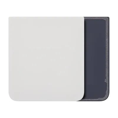 Bottom Back Cover Glass for Samsung Galaxy Z Flip 5 5G (F731) (Cream)