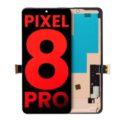 Дисплейний модуль (OLED) з рамкою для Google Pixel 8 Pro (Aftermarket Plus) (All Colors)