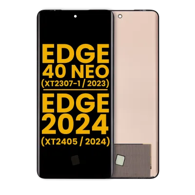 Дисплейний модуль (OLED) без рамки для Motorola Moto Edge 40 Neo (XT2307-1 / 2023) / Moto Edge 2024 (XT2405 / 2024) (Refurbished) (All Colors)