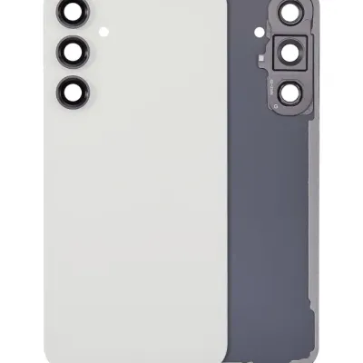 Задня кришка зі склом камери для Samsung Galaxy S23 FE 5G (Aftermarket Plus) (Cream)