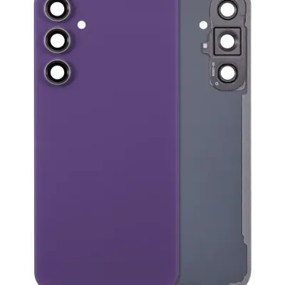 Задня кришка зі склом камери для Samsung Galaxy S23 FE 5G (Aftermarket Plus) (Фіолетовий)